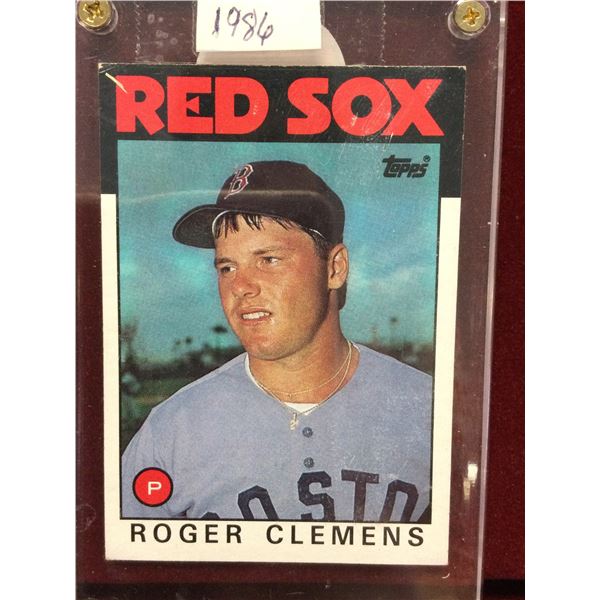 Rodger Clemens Baseball Card