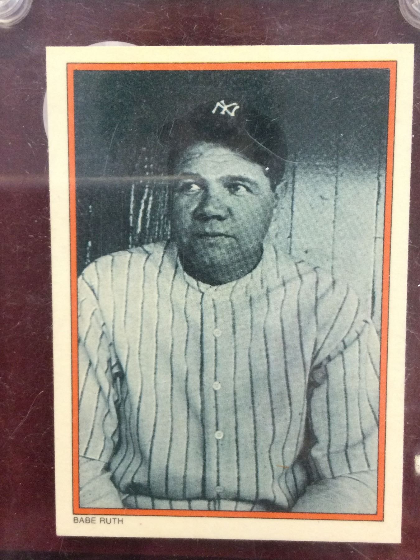 Babe Ruth Baseball Card