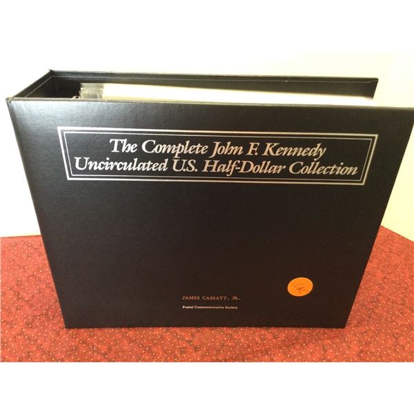 J.F. Kennedy Uncirculated U.S. 1/2 Dollar Collection