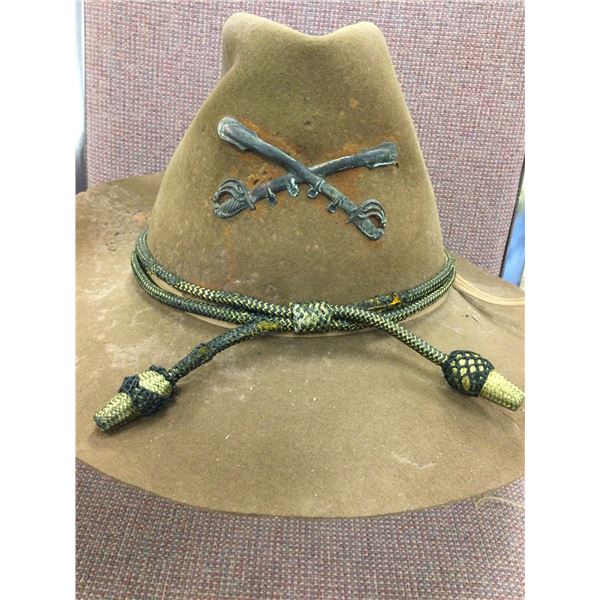 Attic Found Civil War Cavalry Hat