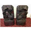 Image 1 : RARE: Hand Carved Early Bookends