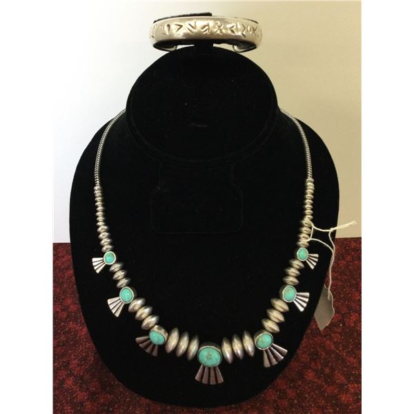Native American Necklace and Bracelet