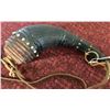 Image 1 : RARE: Genuine Buffalo Horn Powder Horn