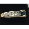 Image 2 : Breathtaking Genuine 2.5ct Blue Diamond, 18kt Gold Ring