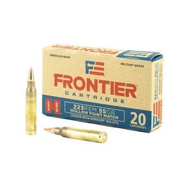 FRONTIER 223REM 55GR HP MATCH - 500 Rd Case