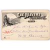Image 1 : East Alabama Railway Company Annual Pass [154740]