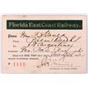 Image 1 : Florida East Coast Railway Pass issued to Wife of Frank Jay Gould [154787]