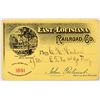 Image 1 : East Louisiana Railroad Company Annual Pass [154741]