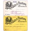Image 1 : Lake Erie & Western Railroad Annual Pass Pair [154199]