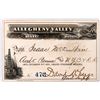 Image 1 : Allegheny Valley Railroad Annual Pass [154178]