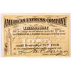 Image 1 : American Express Company Pass Signed by James C. Fargo [154180]