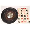 Image 1 : Roulette Wheel From Jim Letson's Turf Saloon [161900]