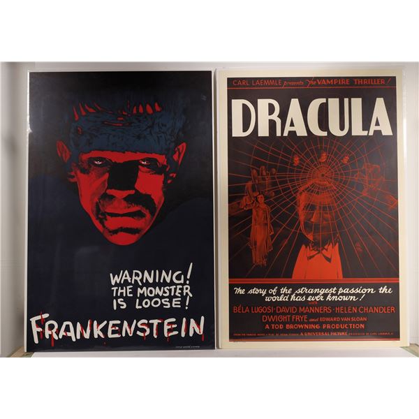 Dracula and Frankenstein Lobby Posters [161994]