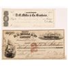 Image 1 : D.O. Mills & Co. Exchange Note and Check [160165]