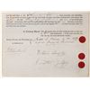 Image 3 : San Francisco Gold Rush Indenture Signed by Frederick Billings  [155782]