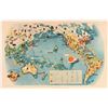 Image 1 : San Francisco 1936 Expo Caricature World Map [161537]