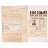 Image 1 : Western US Stage & Express Group incl. Reward Poster [160282]