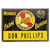 Image 1 : California Farm Bureau Metal Sign [161511]