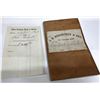 Image 1 : Seth Bullock Bankbook and Deposit Slip [163403]