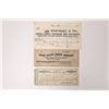 Image 1 : Comstock Checks and Billhead, 3 [164246]