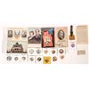 Image 1 : WJ Bryan Buttons and Ephemera Collection  [163101]