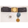 Image 1 : William Taft Badge, Button and Belt [161733]