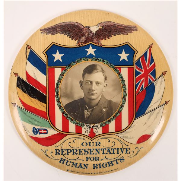 Large 1917 Political Button [161539]