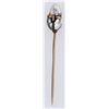 Image 2 : Stick Pin with Large Natural Pearl [159993]