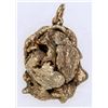 Image 1 : Gold Nugget Watch Fob/Pendant [161586]