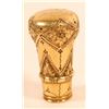 Image 1 : Gold Walking Cane Handle - H M James [159495]