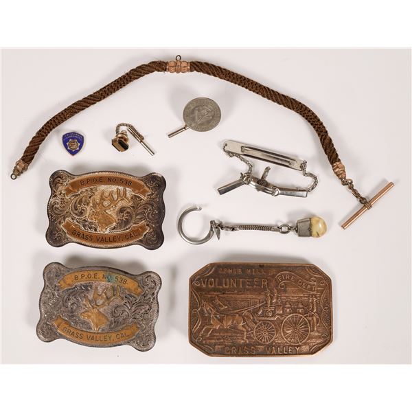 Nevada County Elks, Belt Buckles and More [160740]