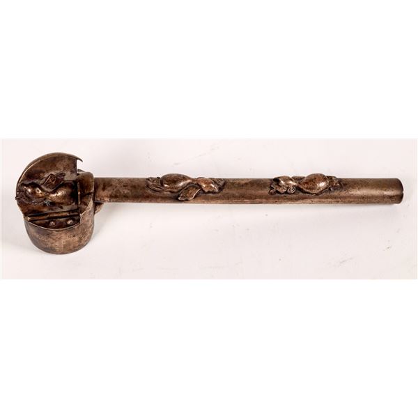 Rare Chinese Metal Opium Pipe [161363]