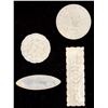 Image 1 : Antique Mother of Pearl Gaming Counters (4) [161323]