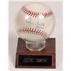 Image 1 : Ozzie Smith Autographed Baseball [161723]
