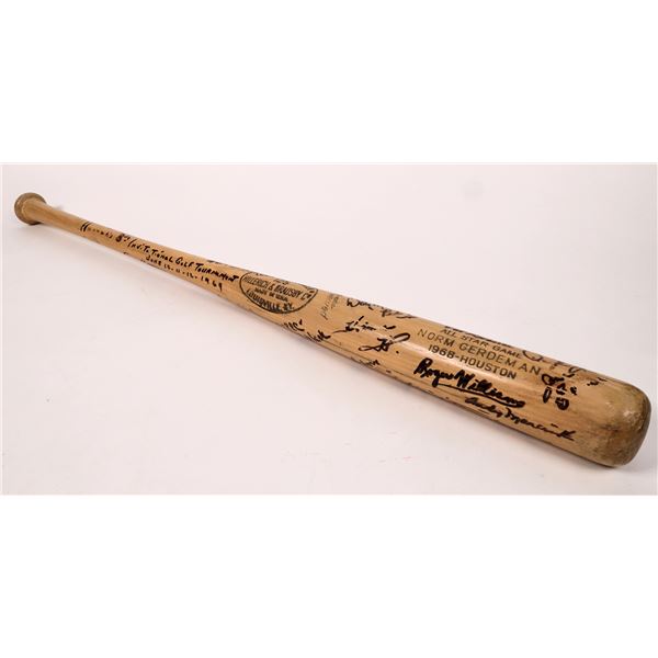 Fabulous Autographed Baseball Bat, 1969 [163267]