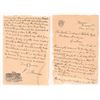 Image 1 : PT Barnum Wagon Promotional Letter, 1887 [163126]
