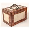 Image 2 : Quartz and Carved Wood Compartment Box [161519]