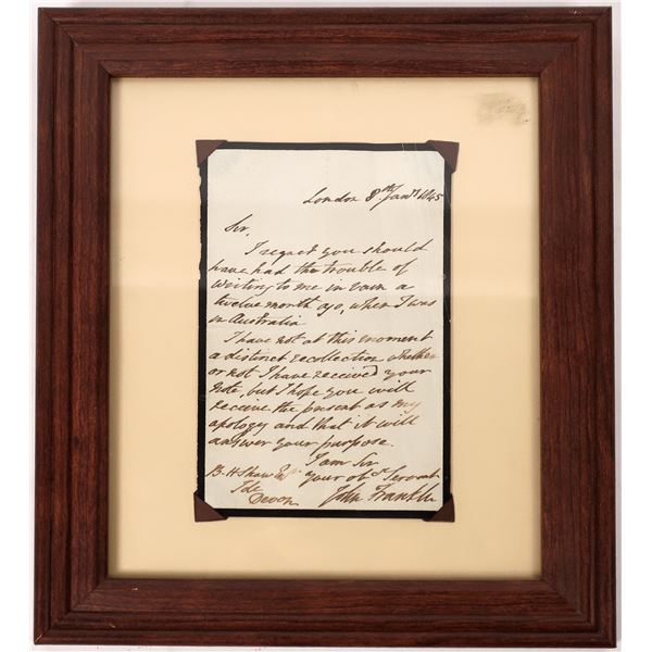 John Franklin ALS [163352]
