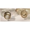 Image 3 : Two Denver Curved Rib Half Pint Flasks [162609]