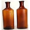 Image 2 : Two Small Amber Davis Druggist Bottles, Colorado [162723]