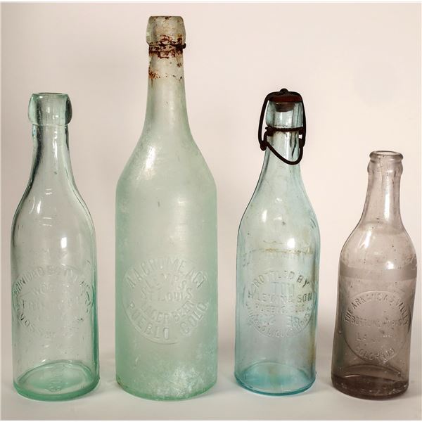 Four Colorado Beer and Soda Bottles [162727]