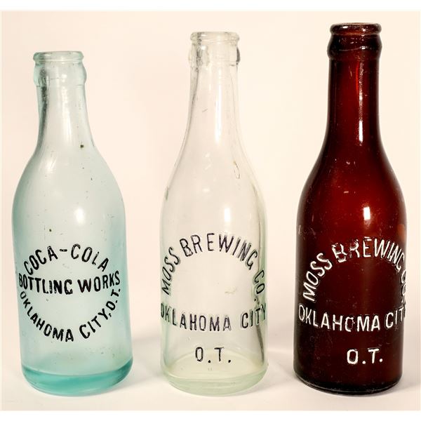 Oklahoma Territory Bottles, 3 [162695]