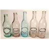 Image 1 : Oklahoma Territory Crown Top Bottles, 5 Different [162700]