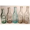 Image 2 : Oklahoma Territory Crown Top Bottles, 5 Different [162700]