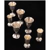Image 1 : Sterling Silver Shot Glasses, 7 [163282]