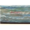 Image 2 : Ship Oil Painting by John Ambrose [163414]