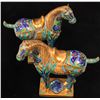 Image 1 : Chinese Cloisonne Horse Pair [124876]