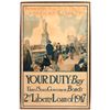 Image 1 : WW 1 War Bond Framed Poster [161791]