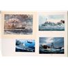 Image 1 : WWII U.S.N Warships in Action Prints (4) [150973]