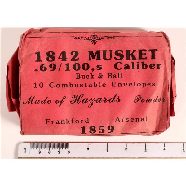 .69 Caliber Buck & Ball Ammunition for the Model 1842 Civil War Musket  [161851]